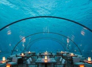 5 Luxury Beach Resorts in the Maldives That Are Actually Worth It Anantara Kihavah Underwater Restaurant