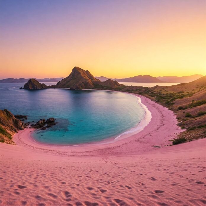 Pink Beach Sunrise