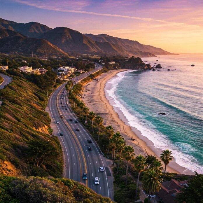 Coastal Highway Sunset Drive Coastal Highway Sunset Drive
