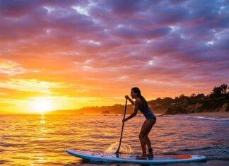 Top Paddleboarding Beaches for Beginners and Pros: Your Ultimate Guide Sunset Paddleboard Ride