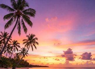 Warm Beach Vacations in December That Won’t Break the Bank Tropical Sunset Beach