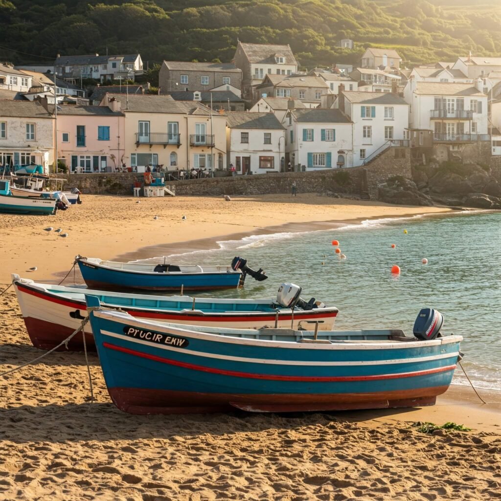 Charming Coastal Village