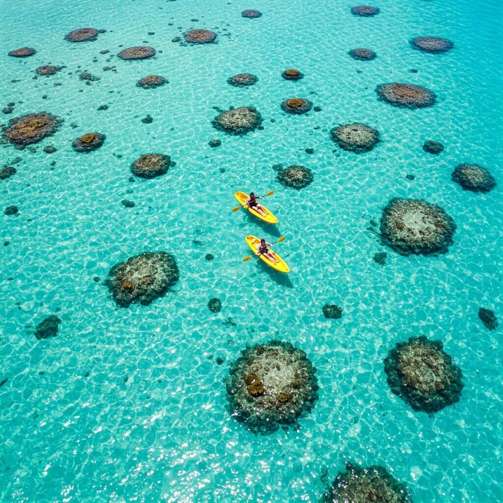Kayaking Coral Lagoon
