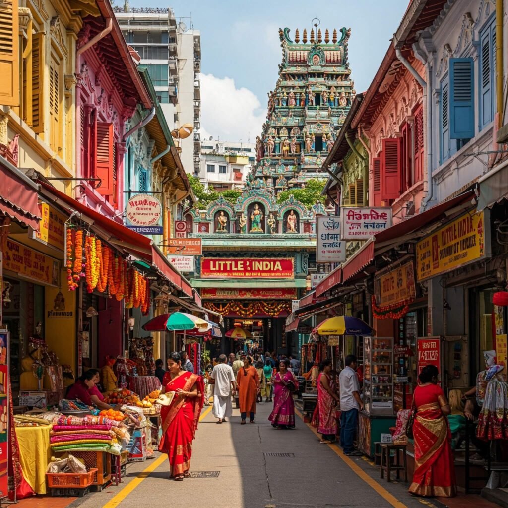 Little India Singapore Street Scene