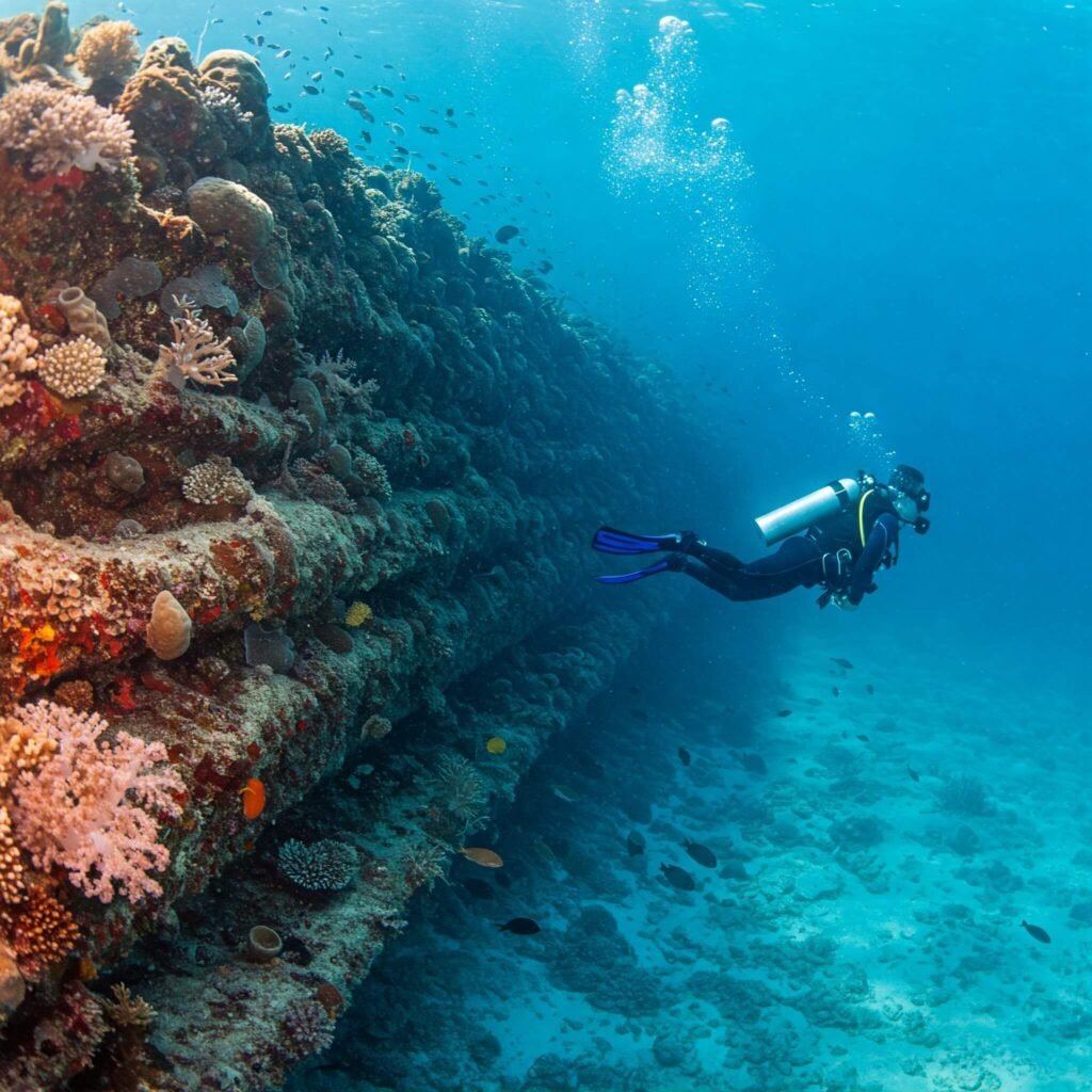 Bonaire Coral Wall Dive