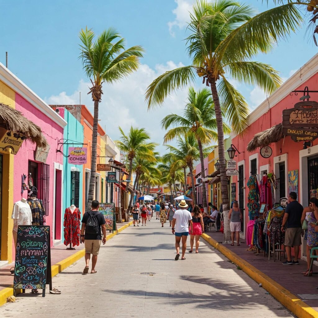 Playa del Carmen Street Scene