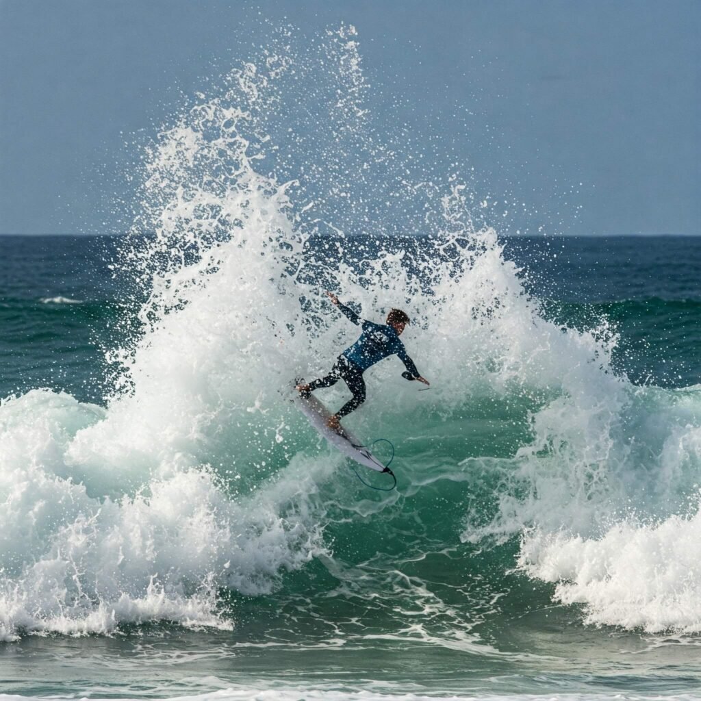 Thrill and Safety Surfing