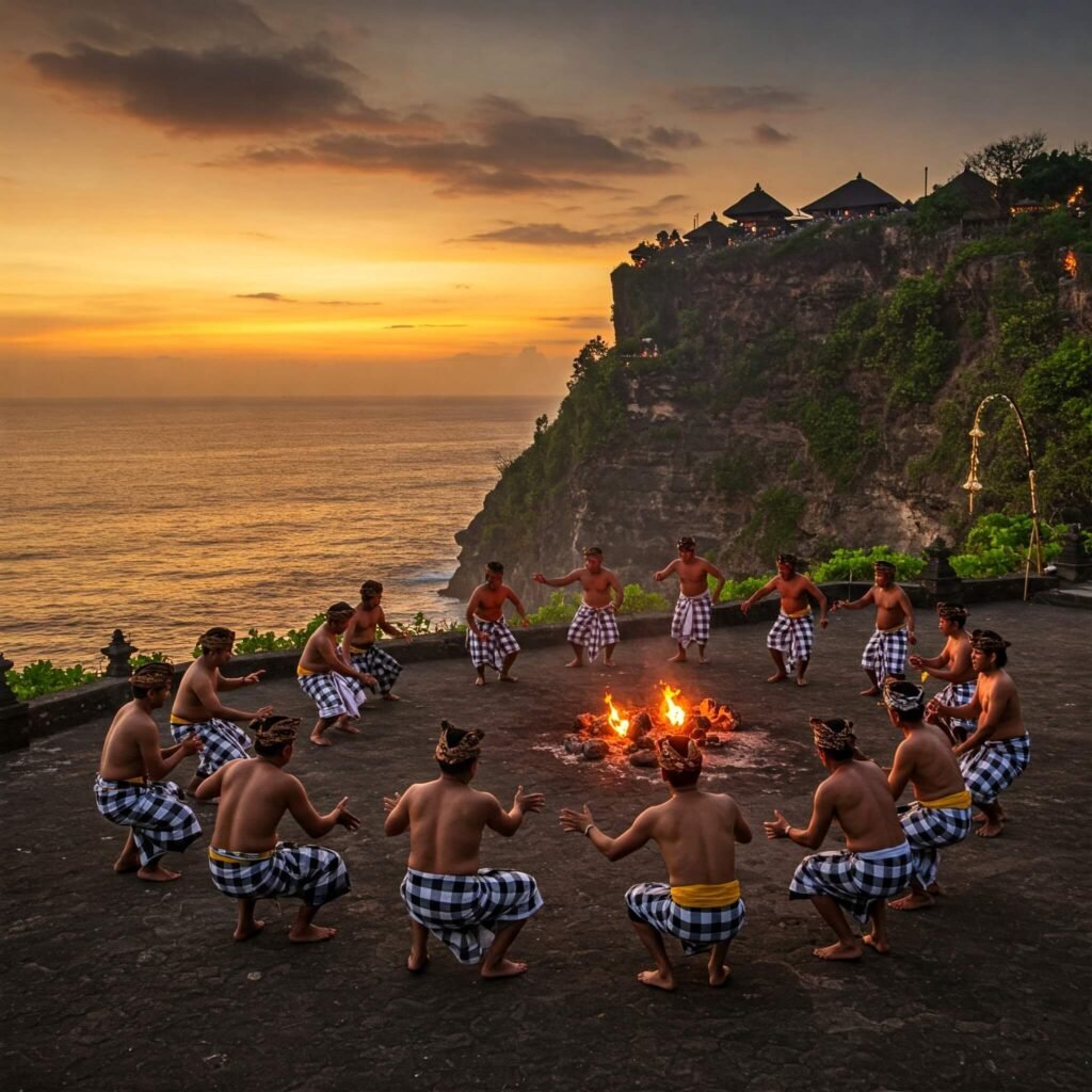 Kecak dance at Uluwatu Temple