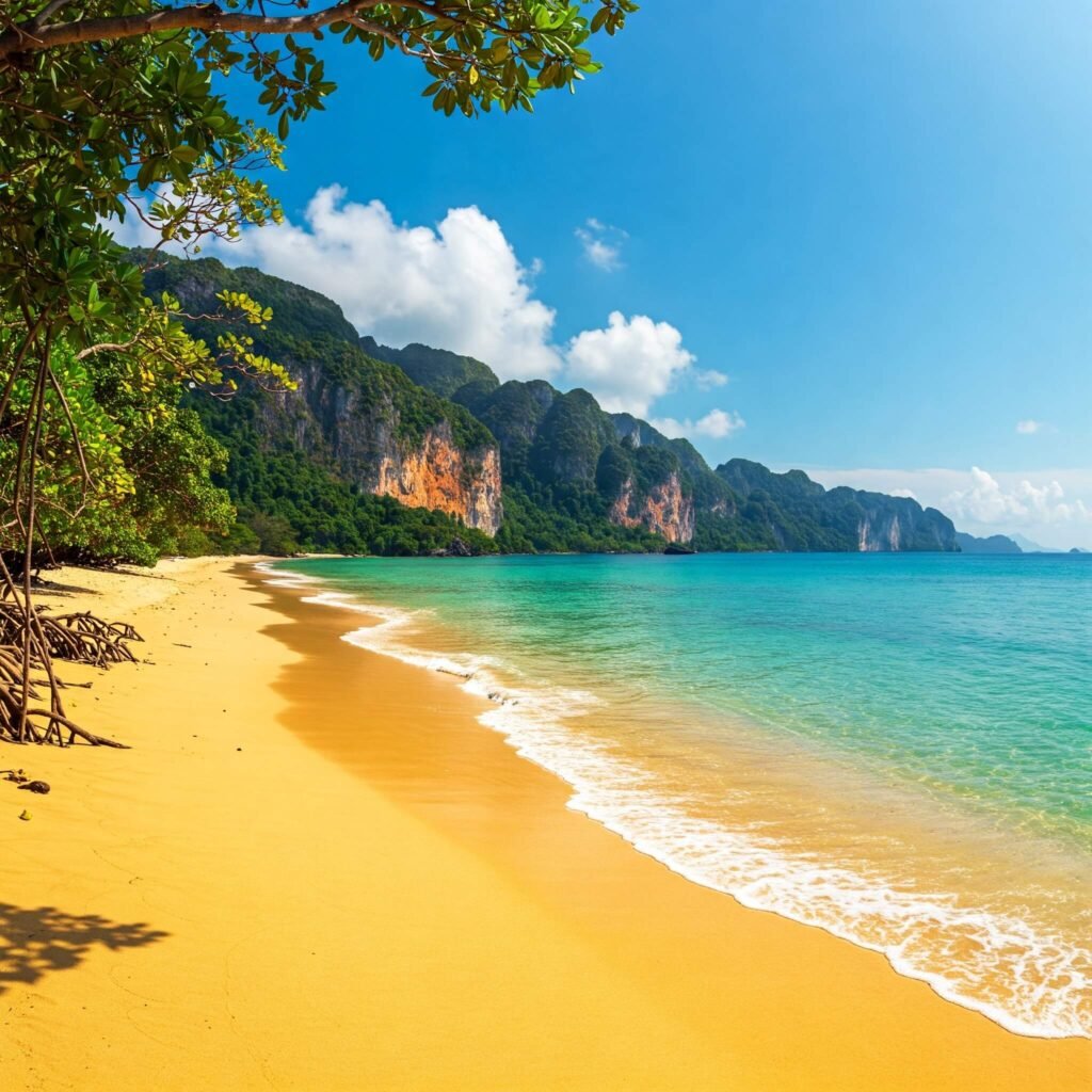 Mangrove Beach View