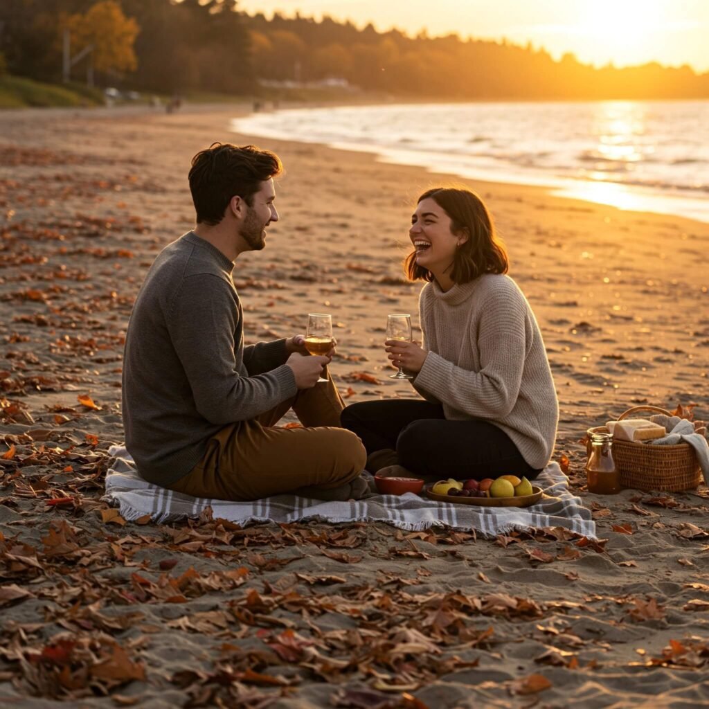 Fall Beach Picnic