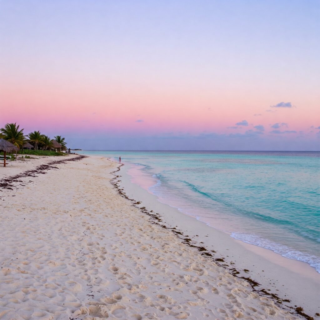 Tranquil Mexico Beach