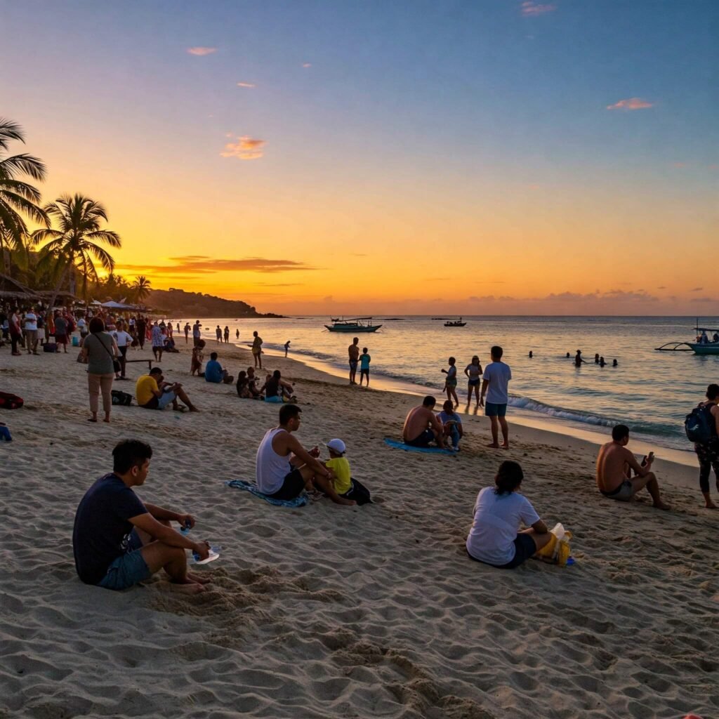 Philippines Beach Sunset