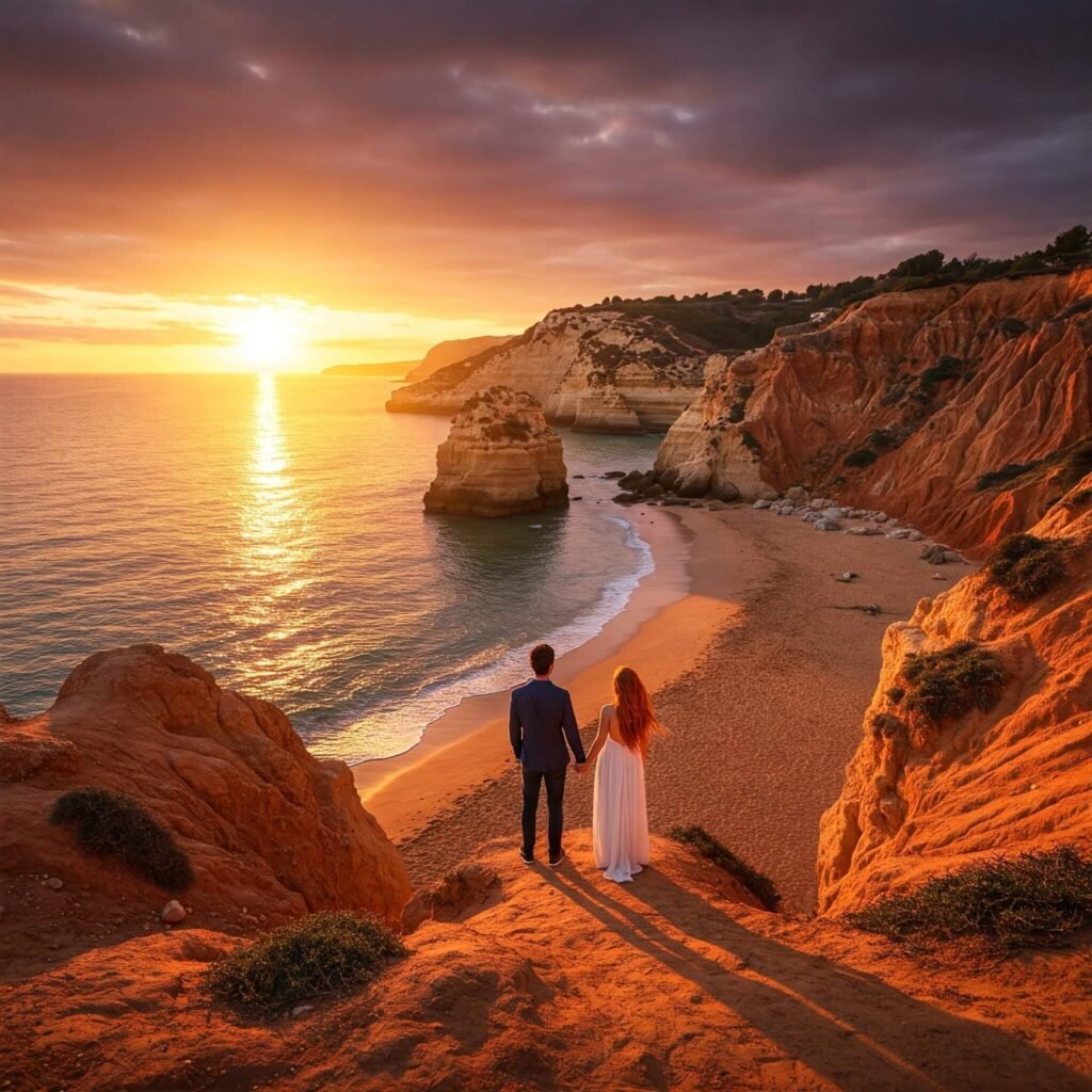 Algarve Sunset Couple