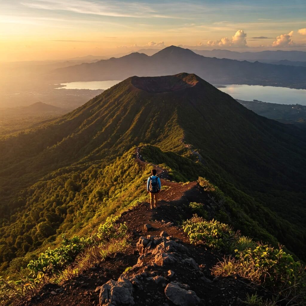 Views of Lake Batur