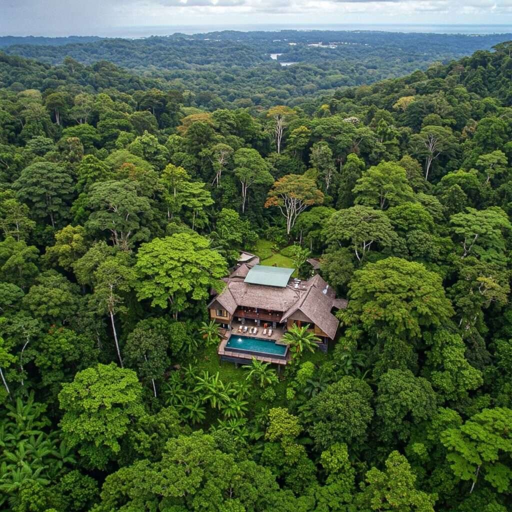 Costa Rican Jungle Lodge: Ocean View