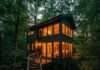 Treehouse Getaways: 10 Stunning Childhood Dream Escapes You Can Book Luxurious Treehouse at Dusk