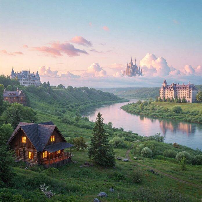 Enchanted Valley: Cabin, Lodge & Castle