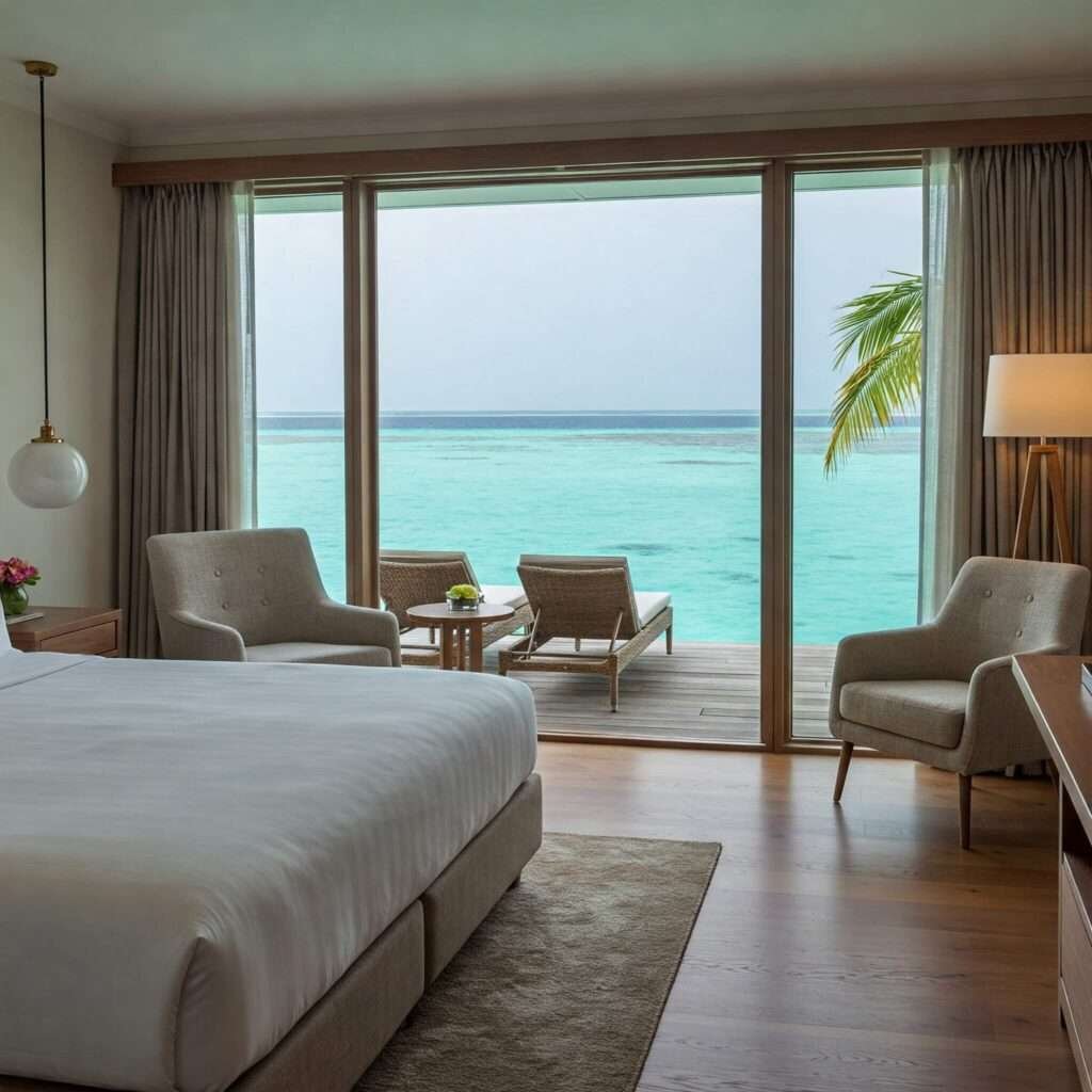 Cozy Guesthouse Overlooking Turquoise Lagoon