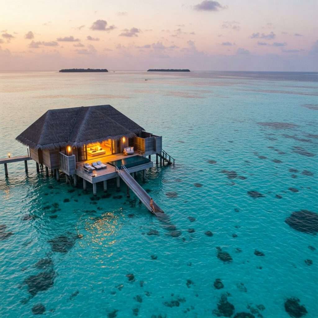 Soneva Fushi Villa Slide, Maldives