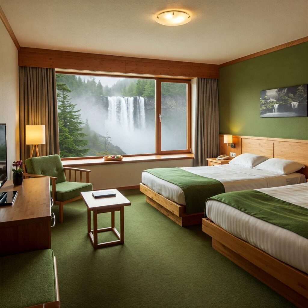 Waterfall View Hotel Room