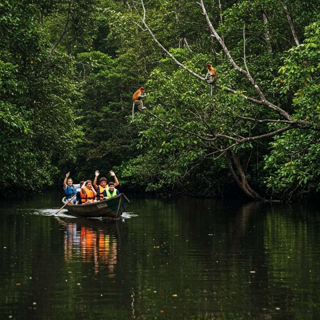 River Safari: Proboscis Monkey Spotting