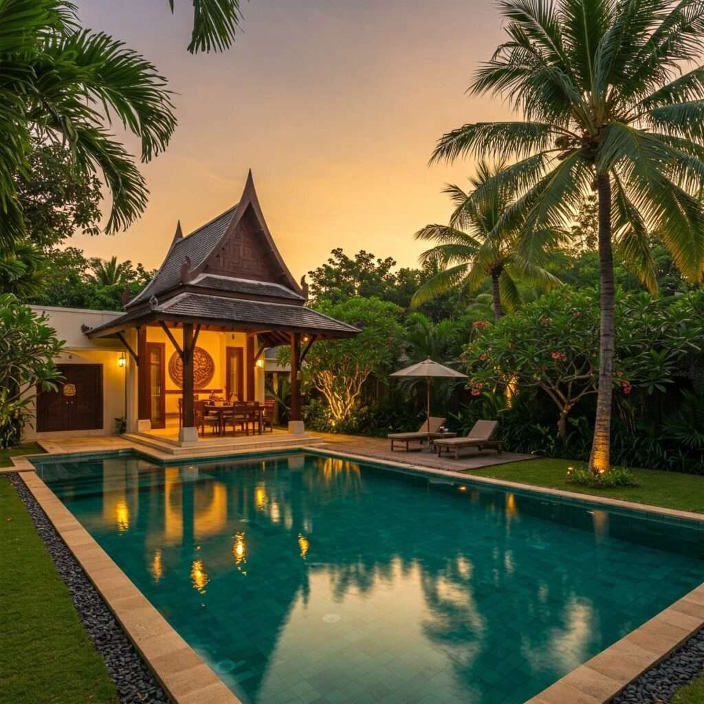 Phuket Villa with Sunset Pool View