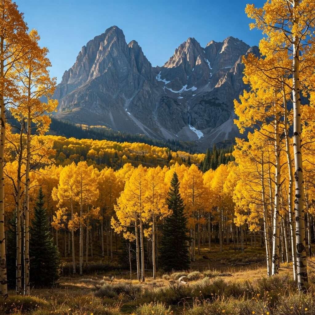 Twin Peaks Aspen Trees