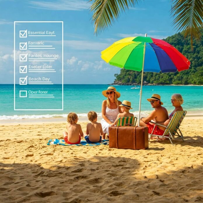 Tropical Beach Family Vacation