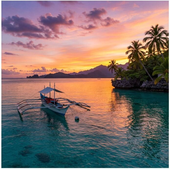 Philippine Banca Sunset