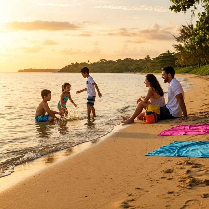 Family Beach Fun
