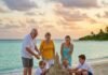 Safe and Serene Shores: Top 7 Caribbean Beaches for Unforgettable Family Getaways Family Sandcastle Fun