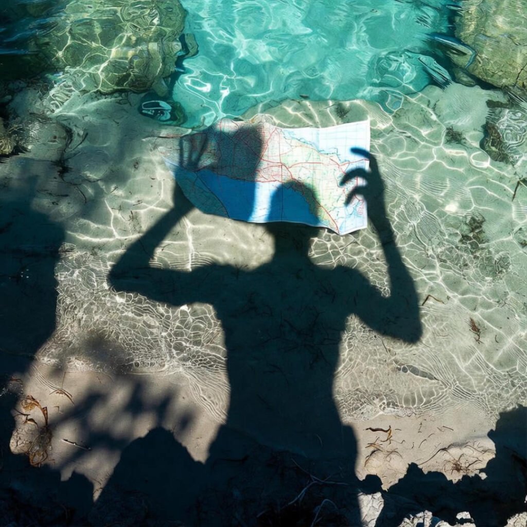 Half-asleep in hammock with cheap banana leaf meal.