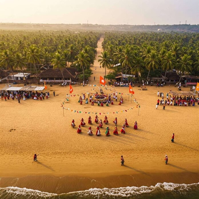 Goa Beach Festival Panorama Goa Beach Festival Panorama