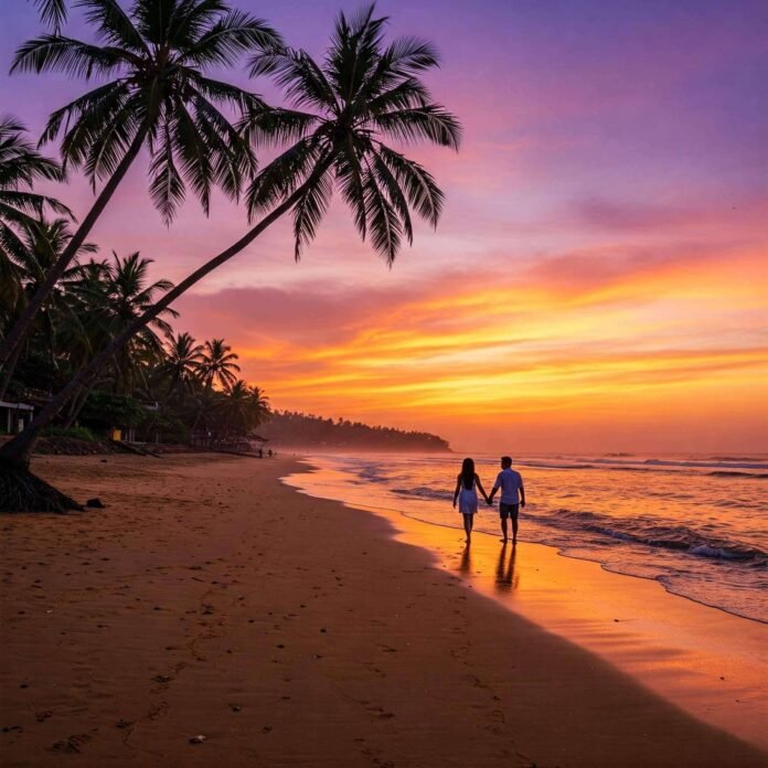 Goan Sunset Beach Romance