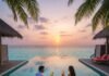 Dip, Dine, and Dream: Best Pool Villas for a Luxe Getaway Maldives Overwater Villa Sunset