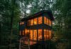 Treehouse Getaways: 10 Stunning Childhood Dream Escapes You Can Book Luxurious Treehouse at Dusk